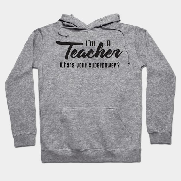 Super Teacher Hoodie by kaitokid